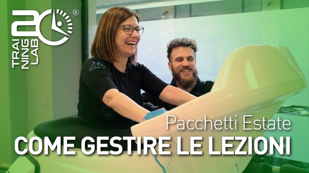 Vai in vacanza? Le tue lezioni 20 Training Lab ti aspettano
